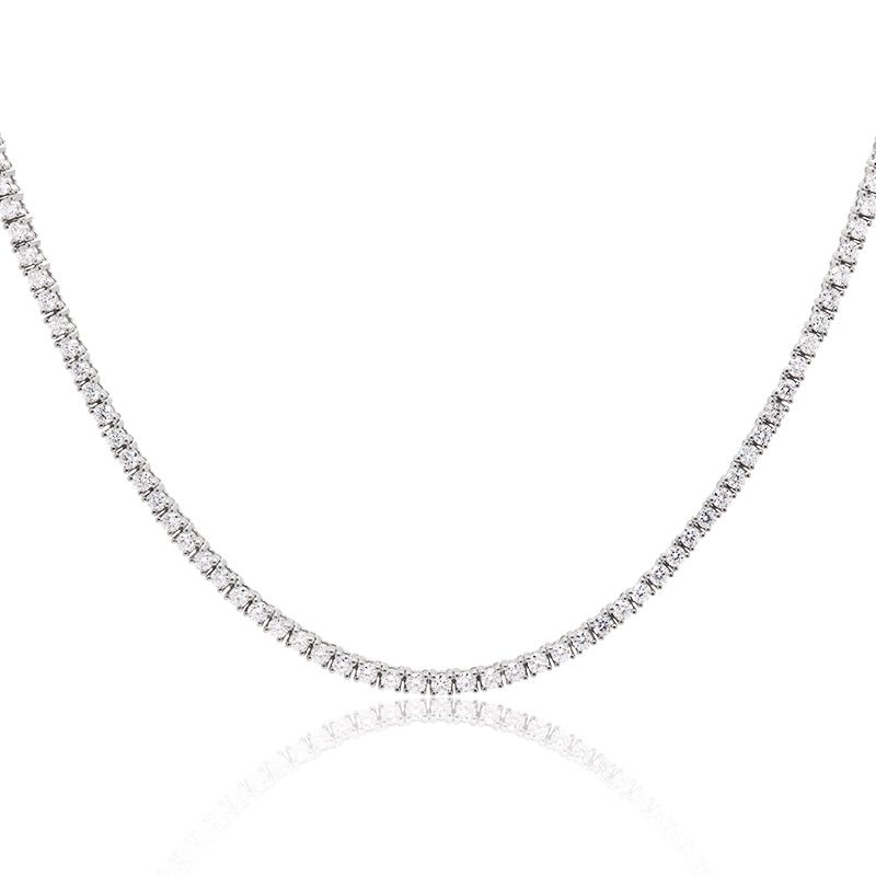 Lab Diamond Tennis Necklace - Lab Grown Diamond Jewelry