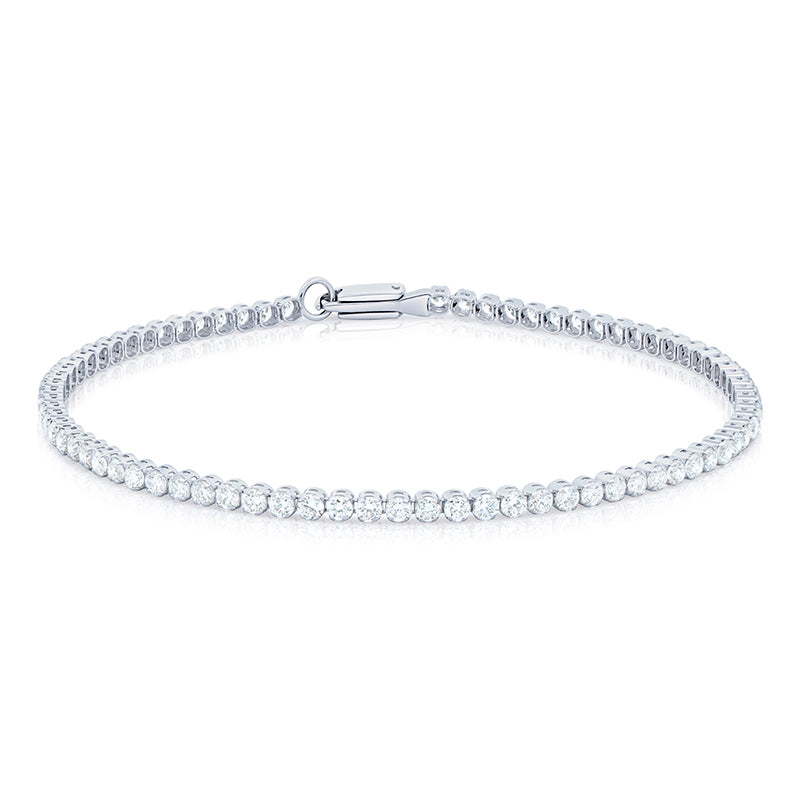 Light Tennis Bracelet - Lab Grown Diamond Jewelry